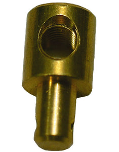 Brass 43C Cable Attaching Pivot, 1/4" Shaft