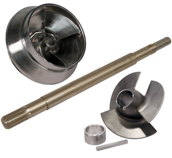 Stainless Impeller, Inducer & Shaft Kit