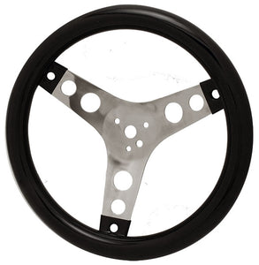 12" Standard Dish Stainless Steel Steering Wheel
