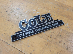 Cole Boats Emblem