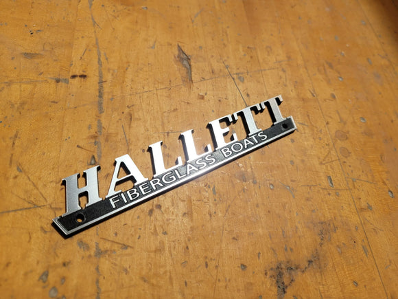 Hallett Boat Emblem