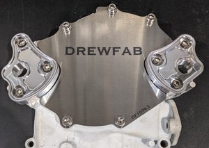 DrewFab Ford 429/460 Water Inlet Kit