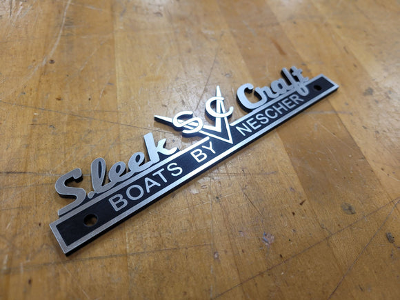 SleekCraft Boats Emblem (Center V)